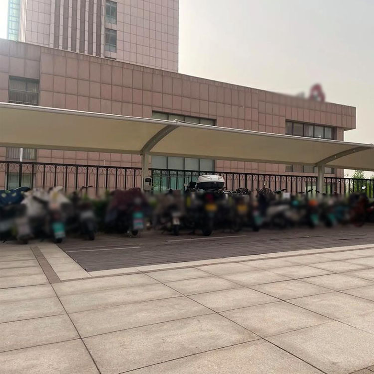 眉县膜结构电动车棚