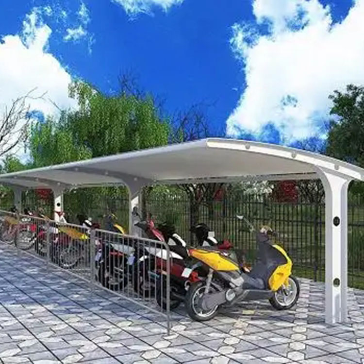 眉县膜结构电动车棚