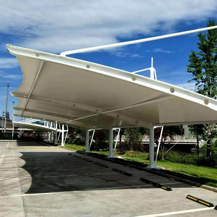 眉县膜结构汽车棚